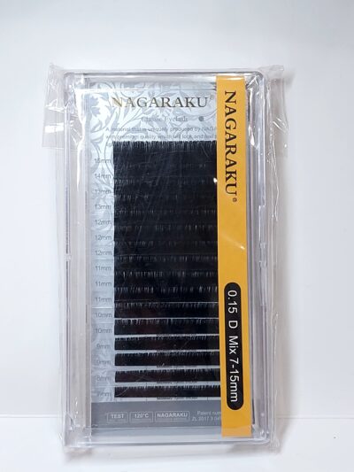 pestaña NAGARAKU peloxpelo 0.15 D mix 7-15mm