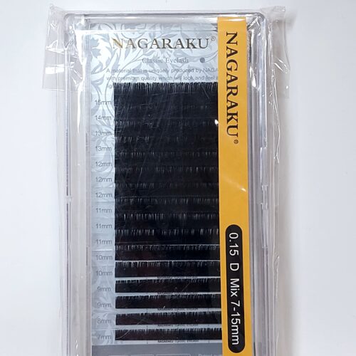 pestaña NAGARAKU peloxpelo 0.15 D mix 7-15mm