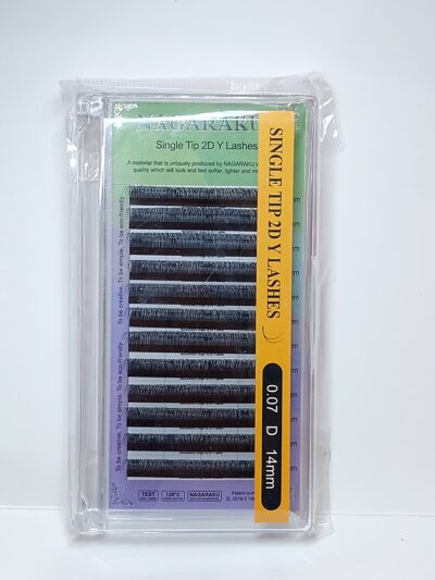 pestañas NAGARAKU peloxpelo 2d 0.07 D 14mm