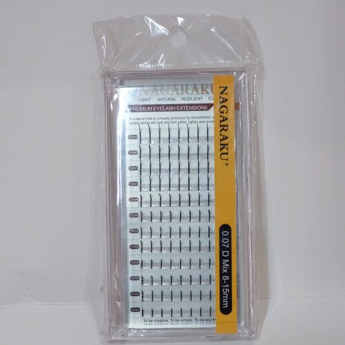 pestañas NAGARAKU premium 0.07d mix 8-15mm