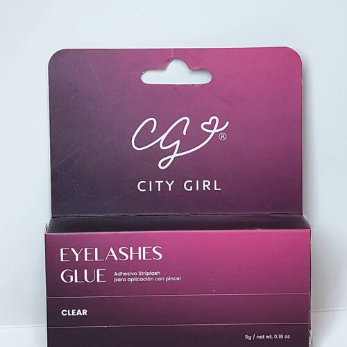 Pegamento para pestañas transparente CITY GIRL