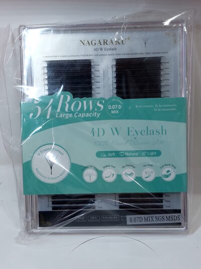 Pestañas 4D W 0,07 mix x54filas - NAGARAKU