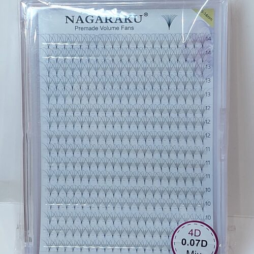 Pestañas 4D 0,07 mix - NAGARAKU