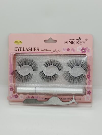 Pestaña magnetica - PINK KEY