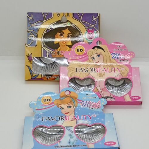hdsr Pestañas postizas infantiles 8D