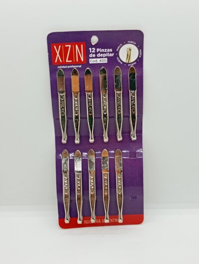 Pinza depilar x12 - XZN
